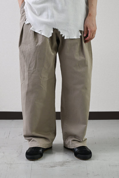 ANCELLM / CHINO SLACKS -GRAY