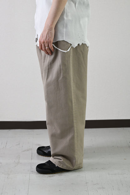 ANCELLM / CHINO SLACKS -GRAY