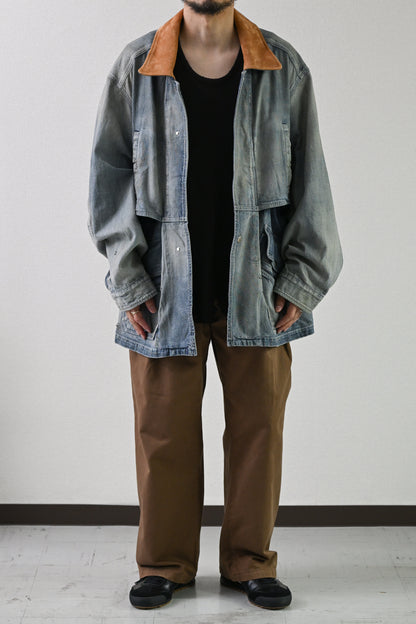 ANCELLM / CHINO SLACKS -BEIGE