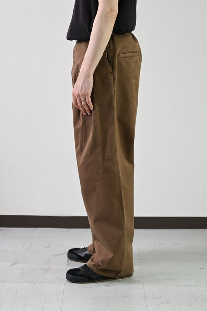 ANCELLM / CHINO SLACKS -BEIGE