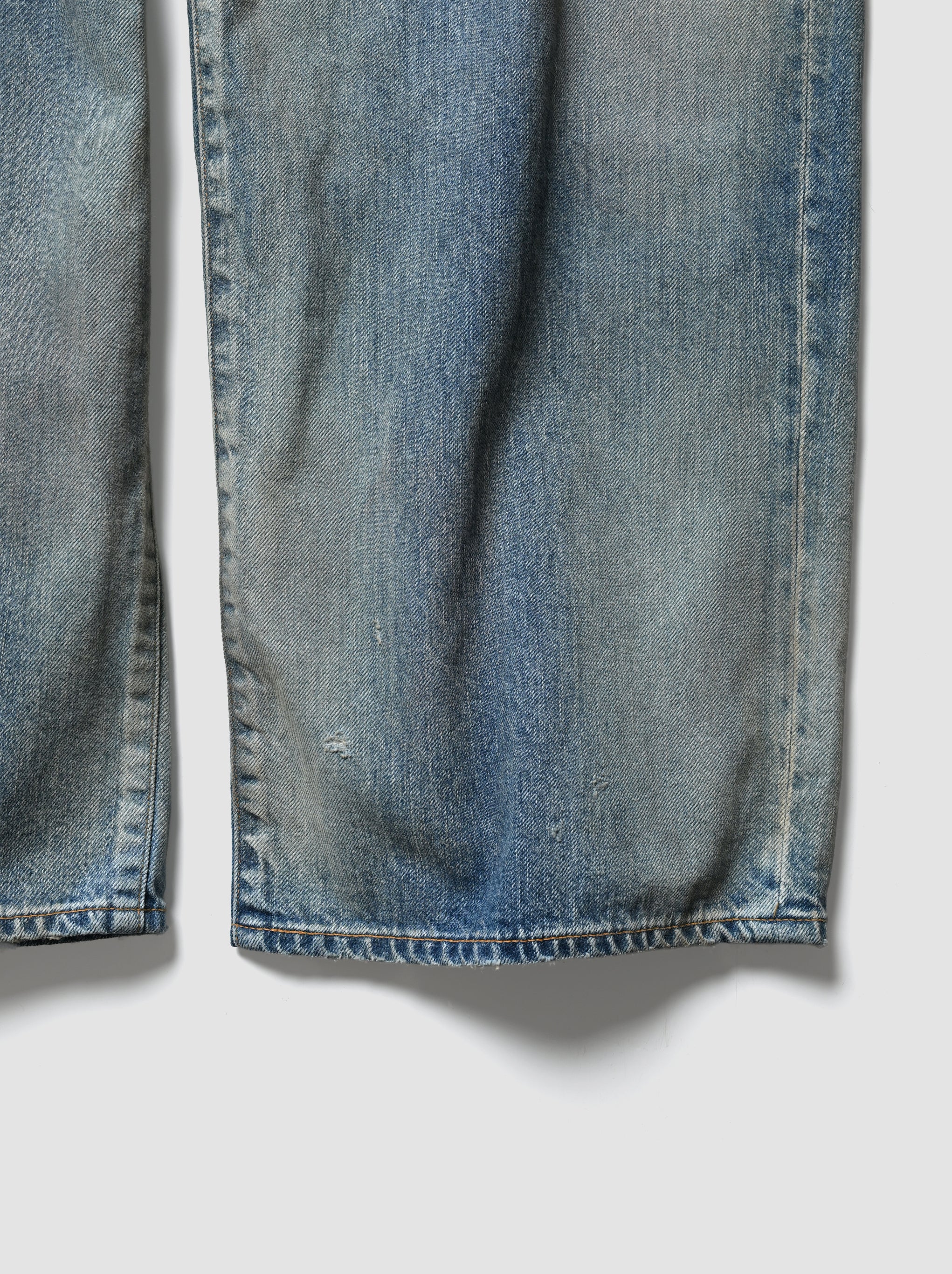ANCELLM / #08 MIDDLE STRAIGHT 5P DENIM PANTS -INDIGO – and father