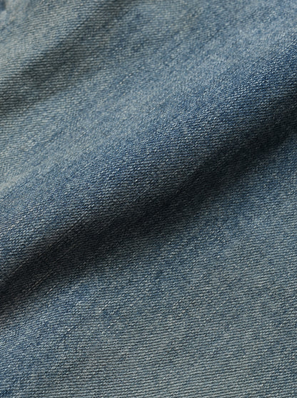 ANCELLM / #08 MIDDLE STRAIGHT 5P DENIM PANTS -INDIGO