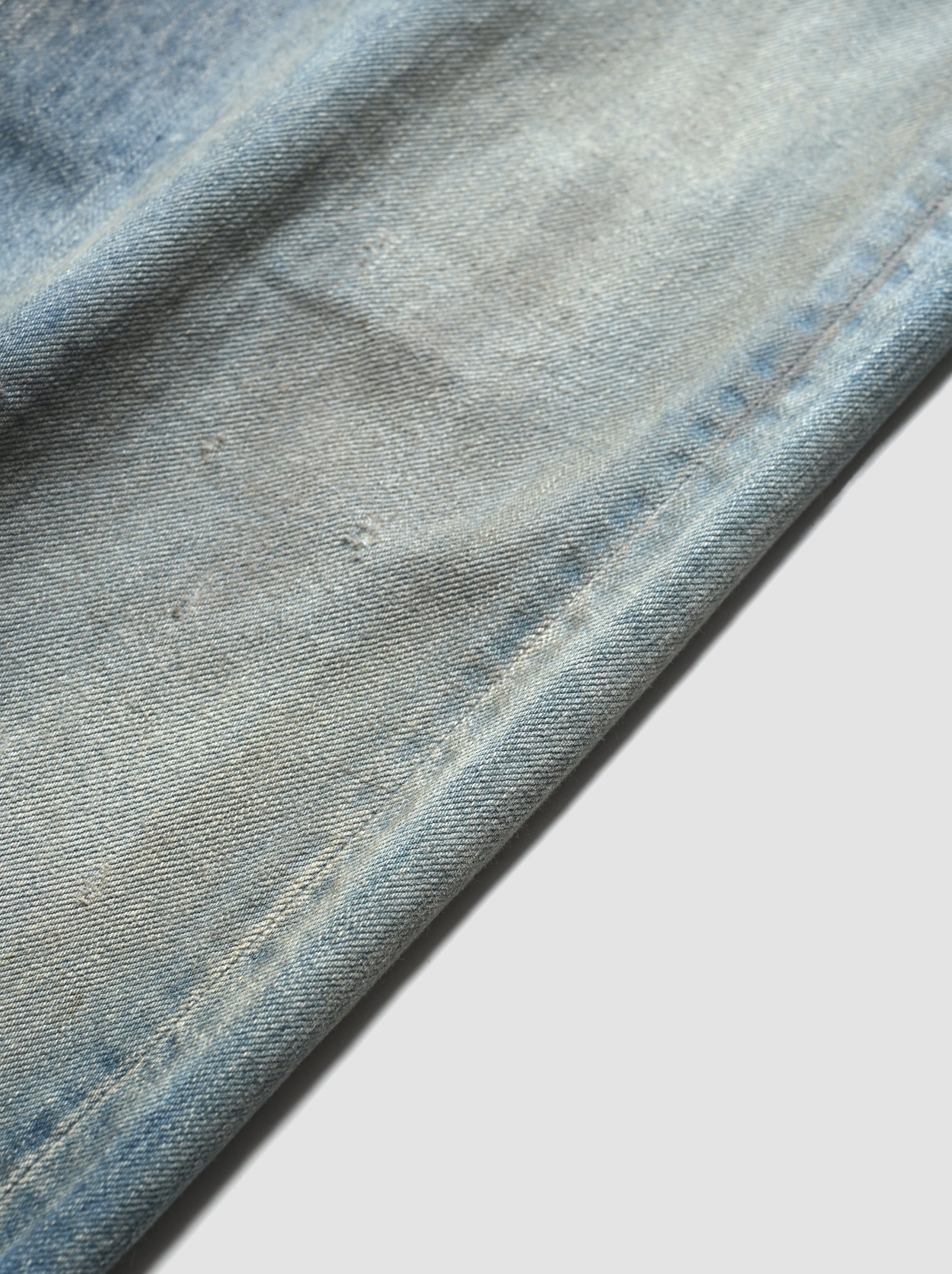 ANCELLM / #08 MIDDLE STRAIGHT 5P DENIM PANTS -INDIGO