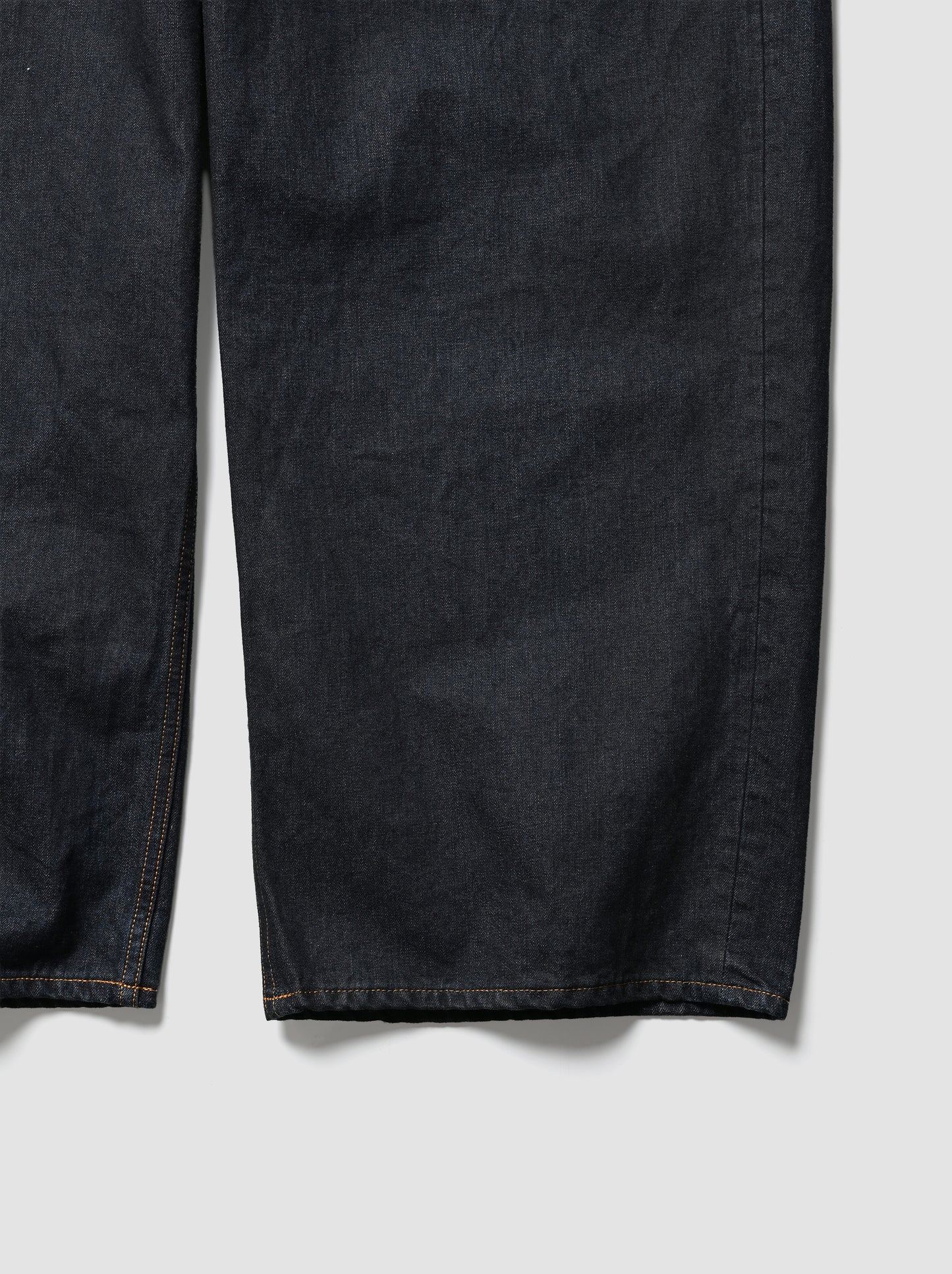 ANCELLM / STRAIGHT WIDE DENIM PANTS OW -INDIGO