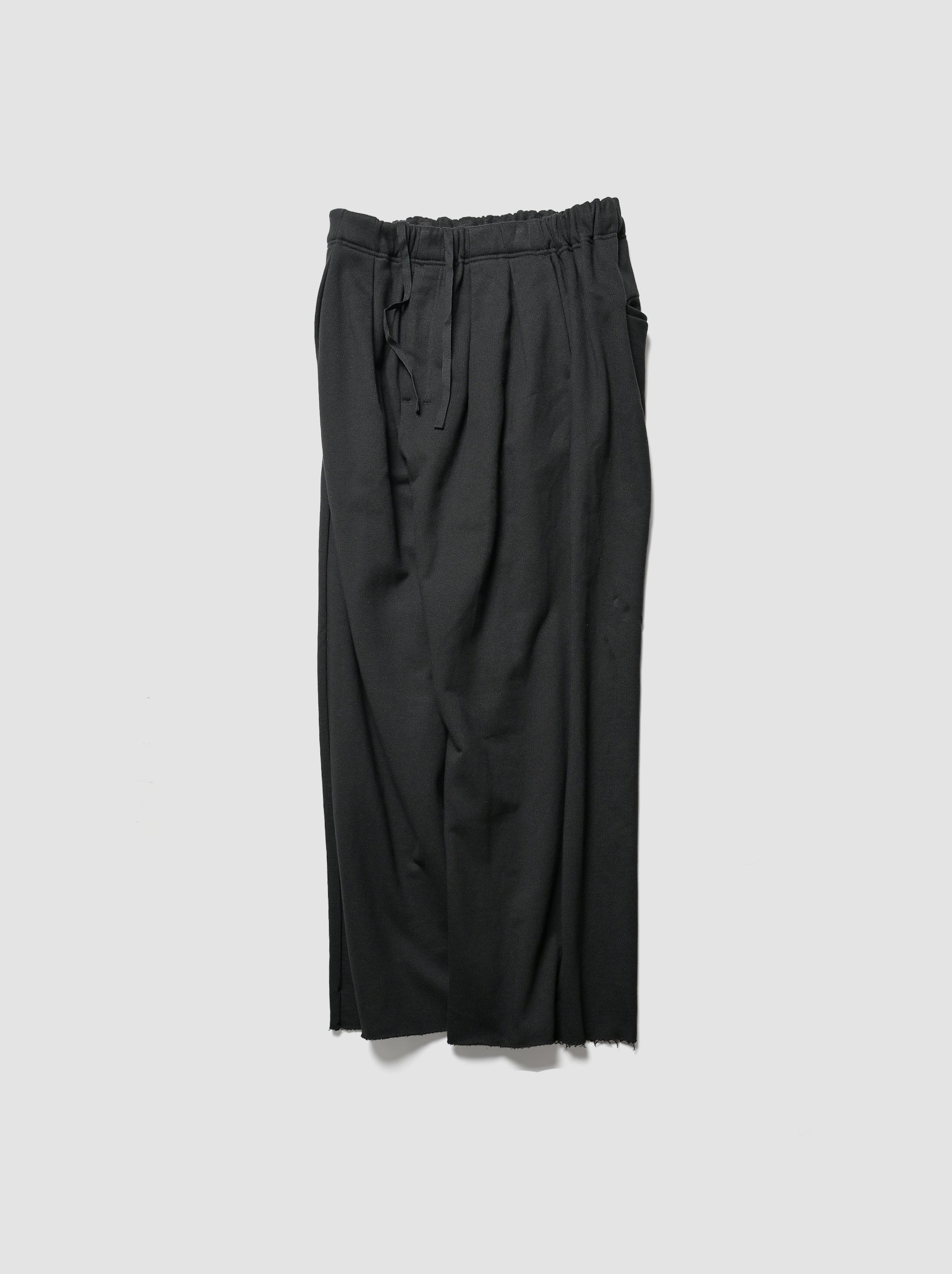 ANCELLM / SWEAT SLACKS -BLACK