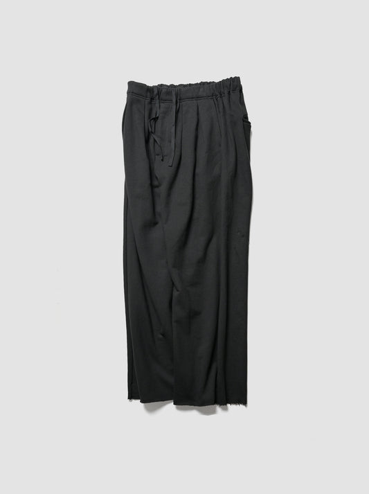 ANCELLM / SWEAT SLACKS -BLACK