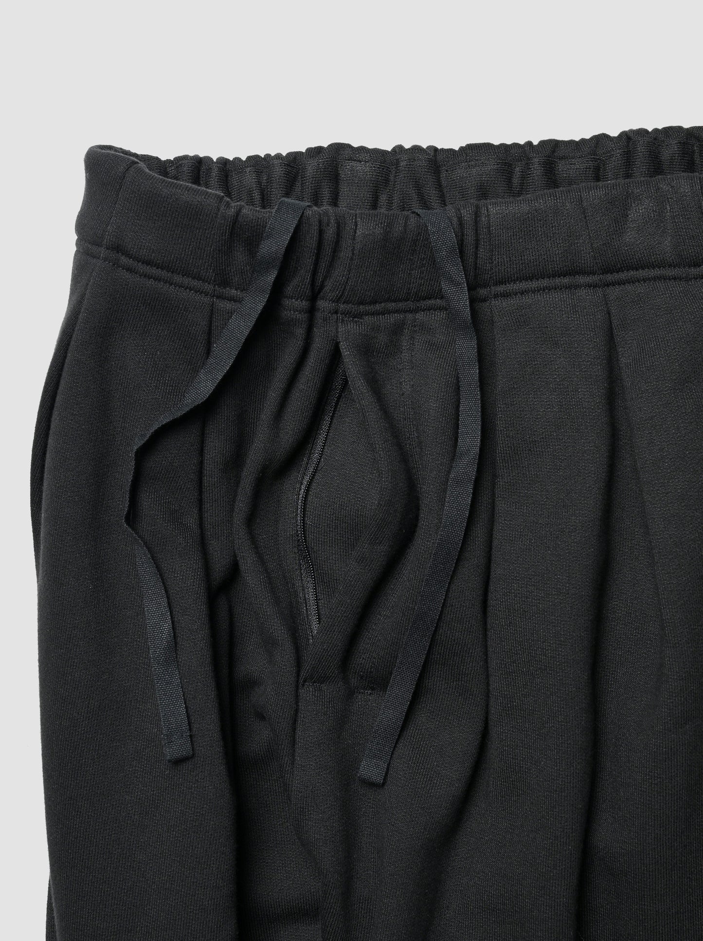 ANCELLM / SWEAT SLACKS -BLACK