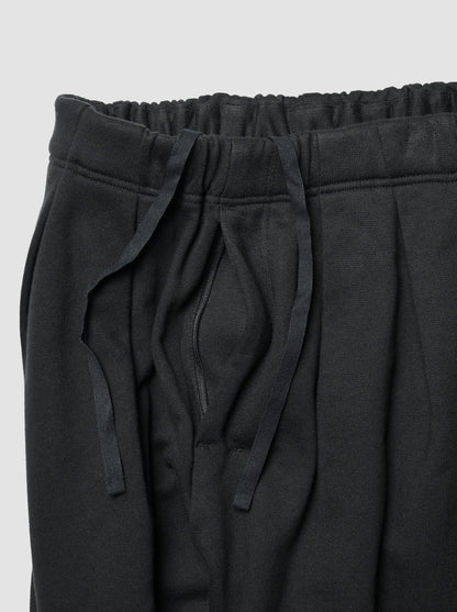 ANCELLM / SWEAT SLACKS -BLACK