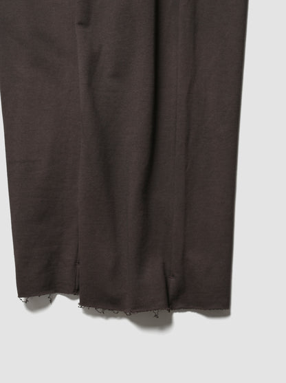 ANCELLM / SWEAT SLACKS -BROWN