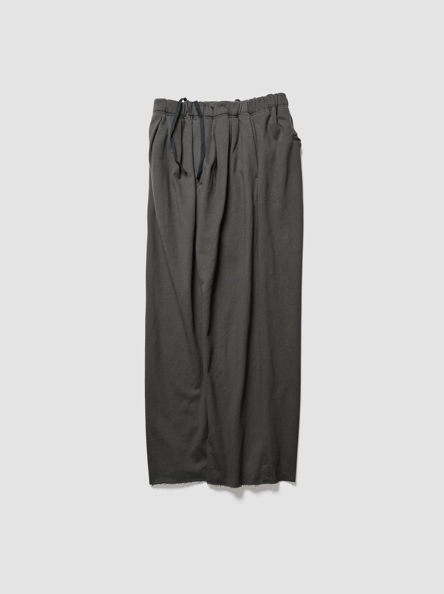 ANCELLM / SWEAT SLACKS -CHARCOAL