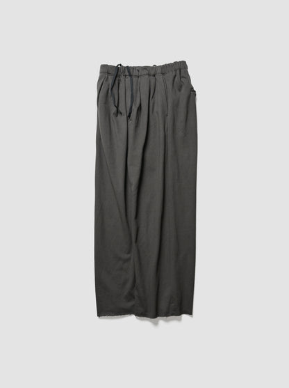 ANCELLM / SWEAT SLACKS -CHARCOAL