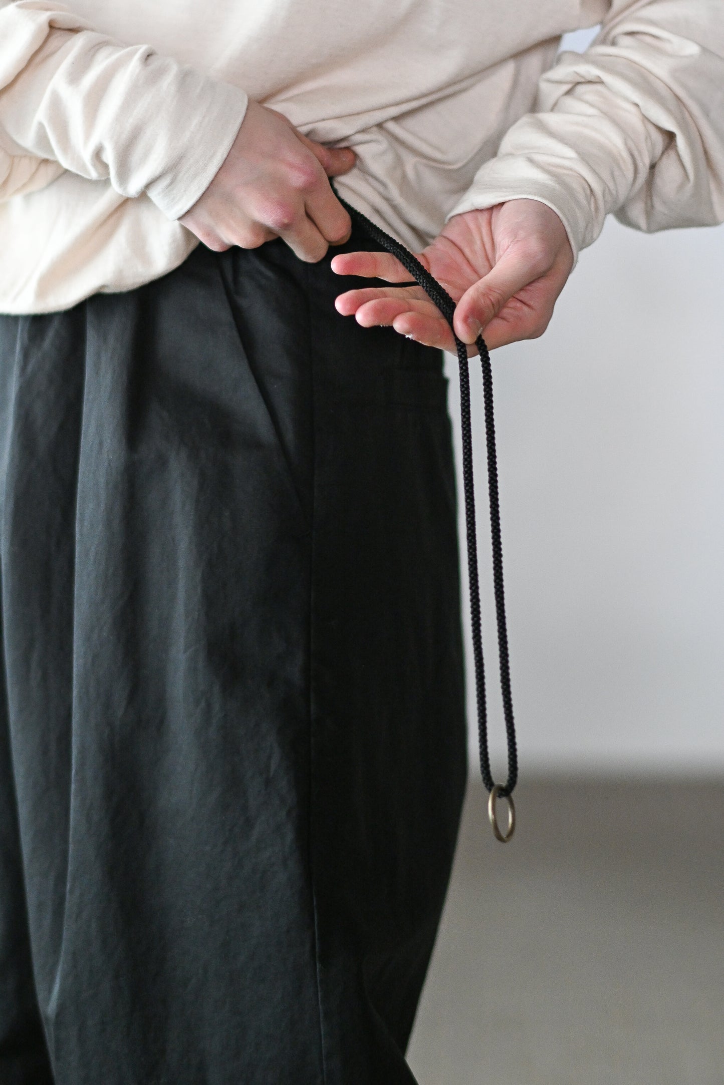 barbell object / sk pt -BLACK