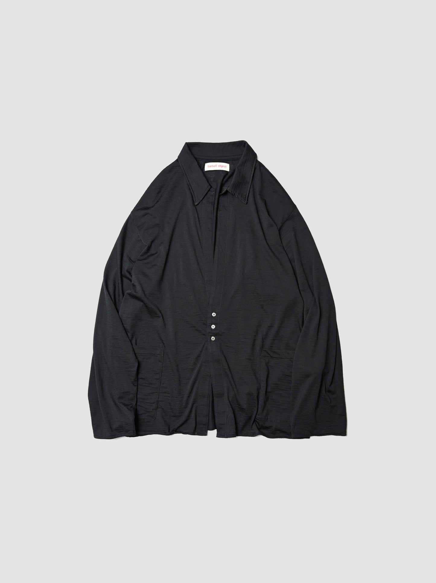 barbell object / 3b cardi -BLACK