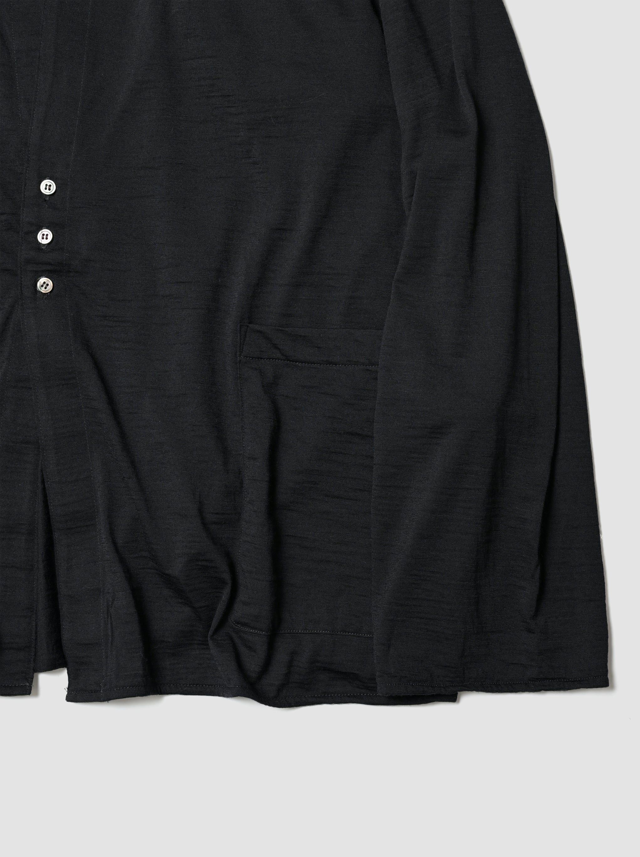 barbell object / 3b cardi -BLACK