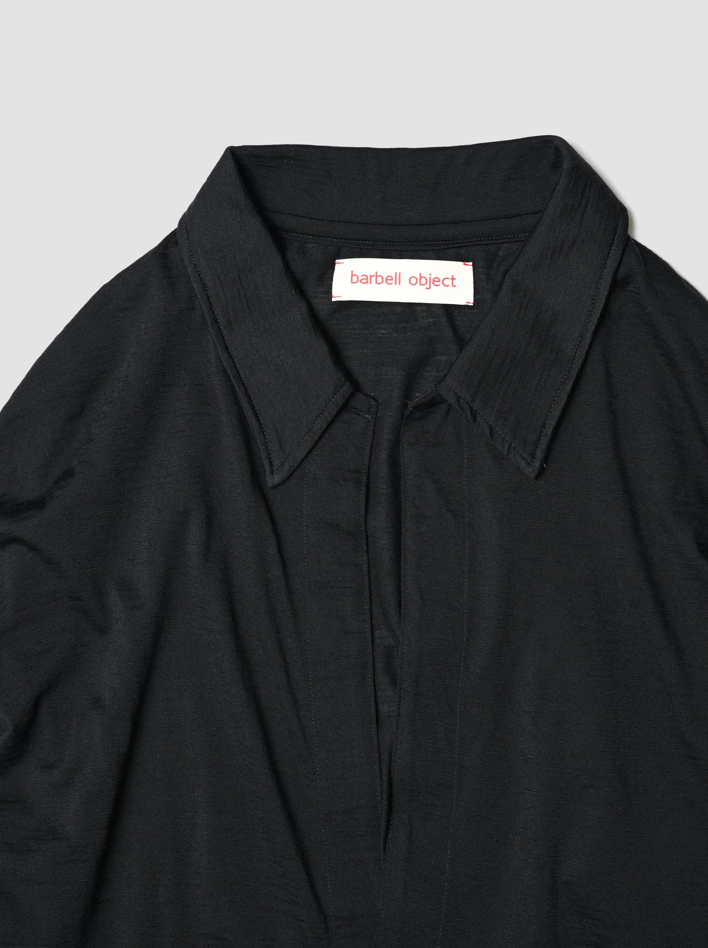 barbell object / 3b cardi -BLACK