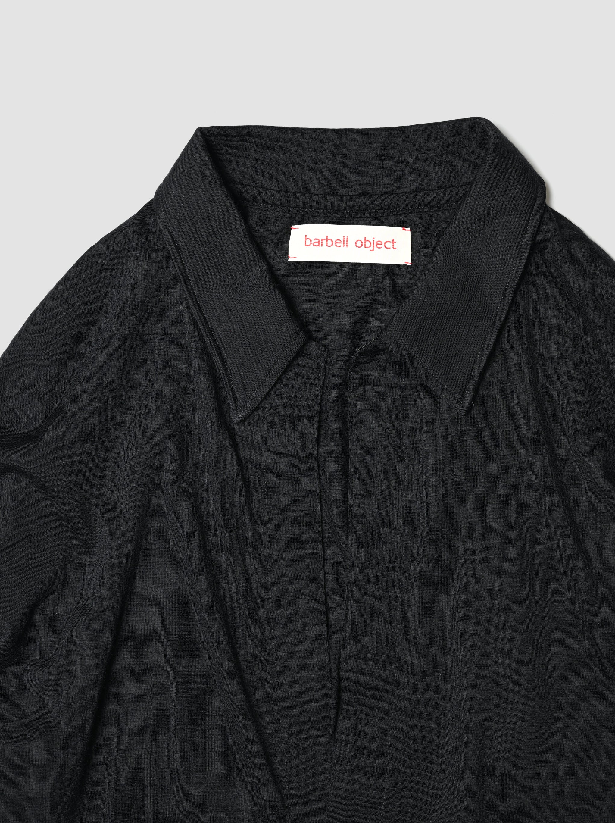barbell object / 3b cardi -BLACK