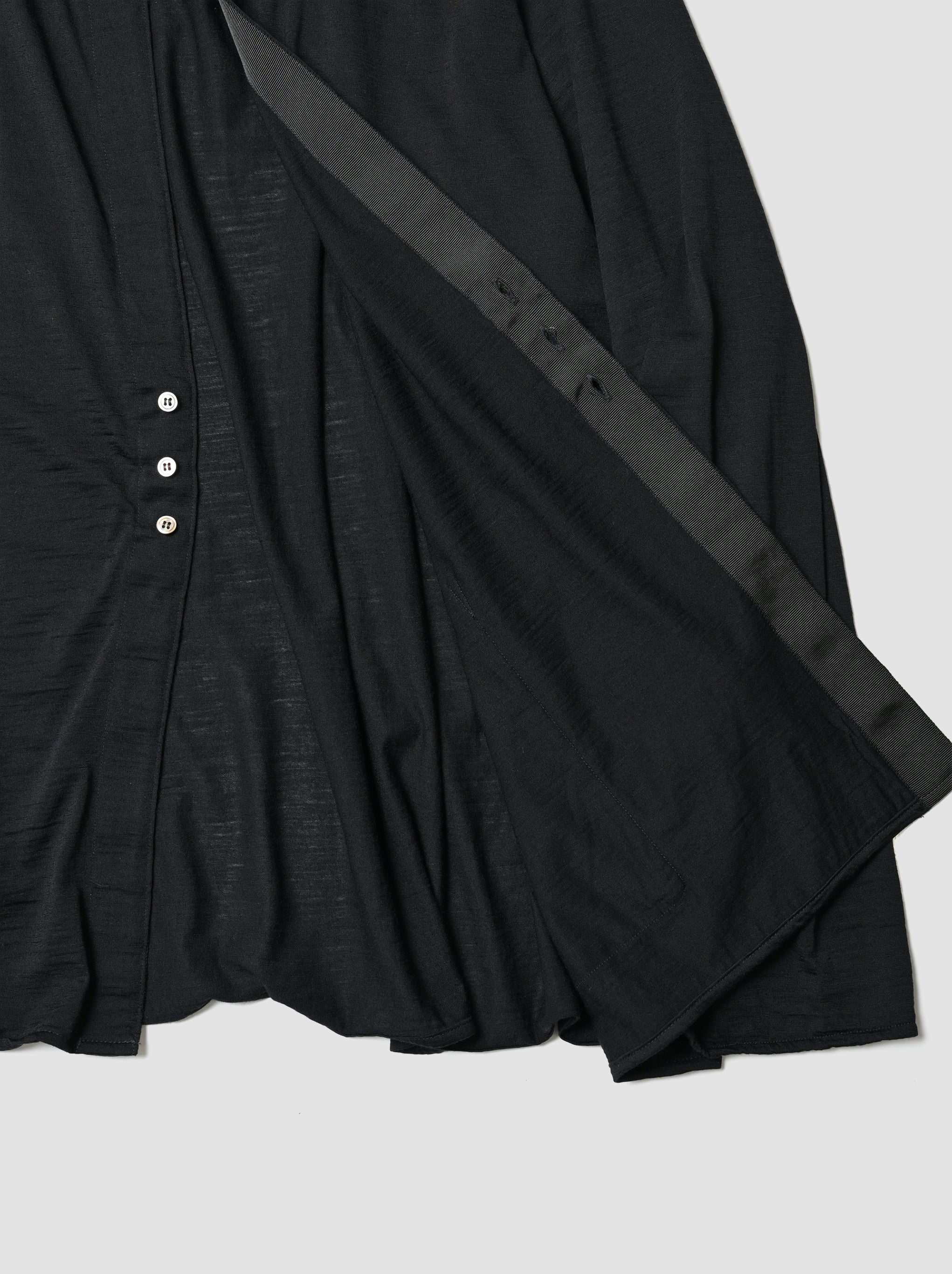 barbell object / 3b cardi -BLACK