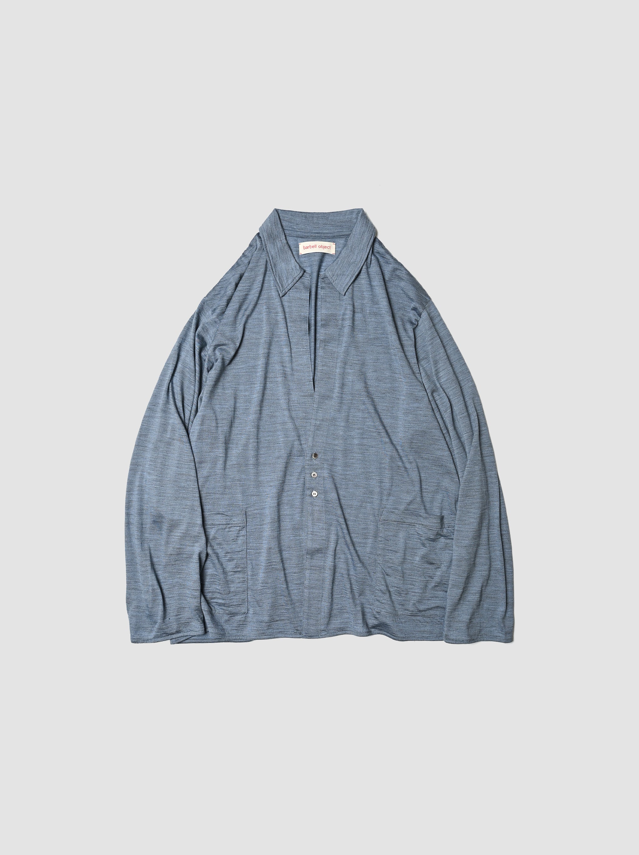barbell object / 3b cardi -BLUE
