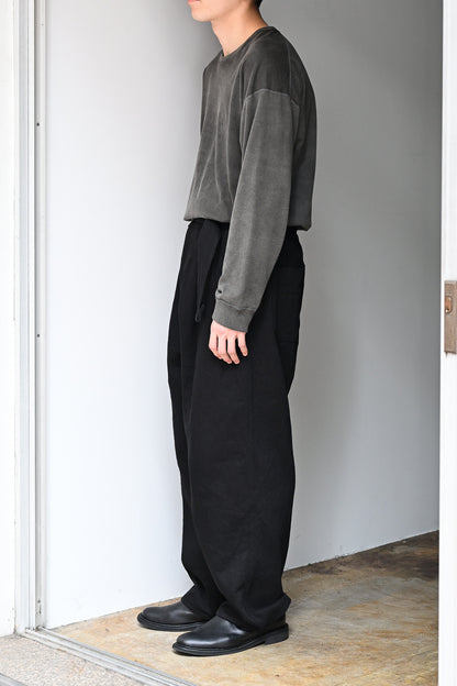 barbell object / belted pt -BLACK