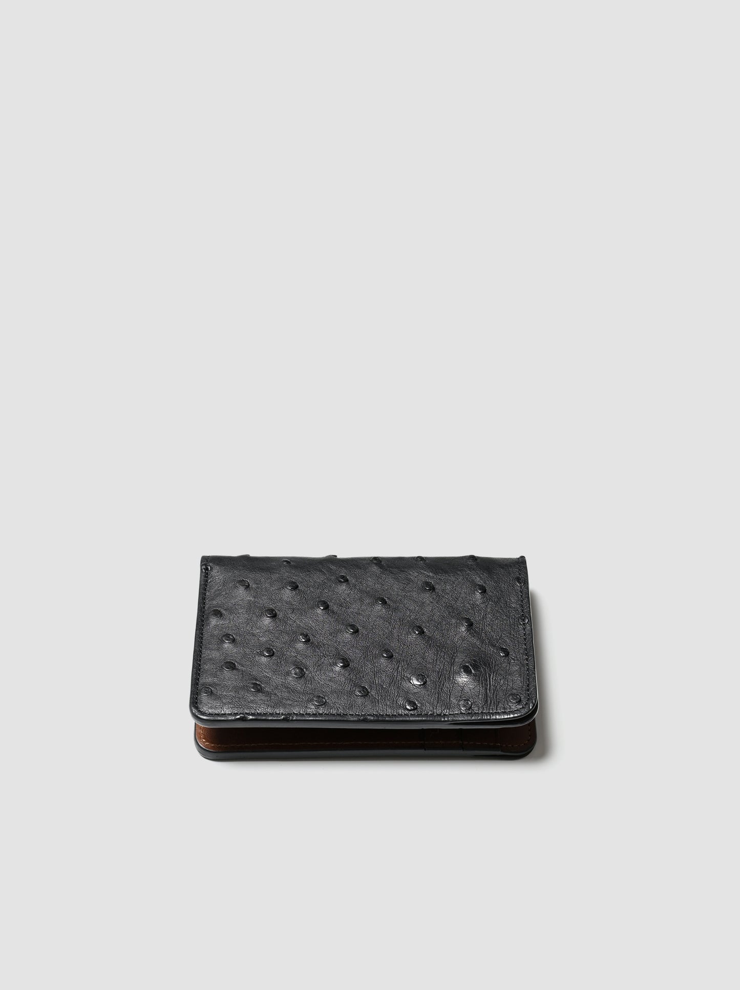 forme / <& Card S> Ostrich -BLACK × DOUBLE