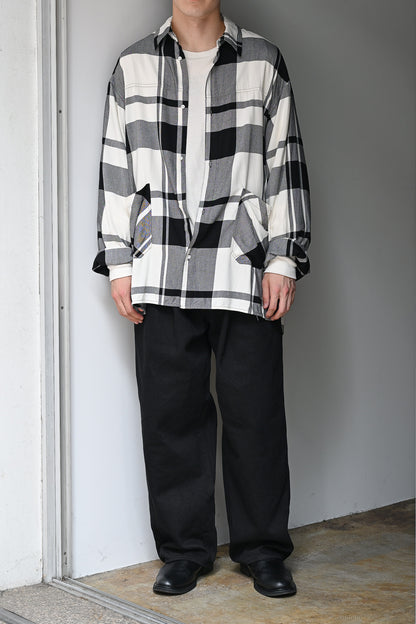 barbell object / belted pt -BLACK