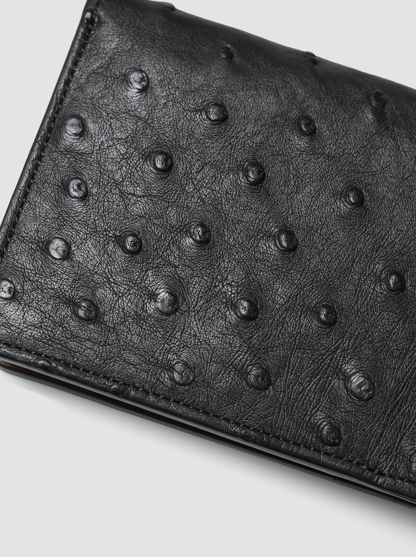 forme / <& Card S> Ostrich -BLACK × DOUBLE