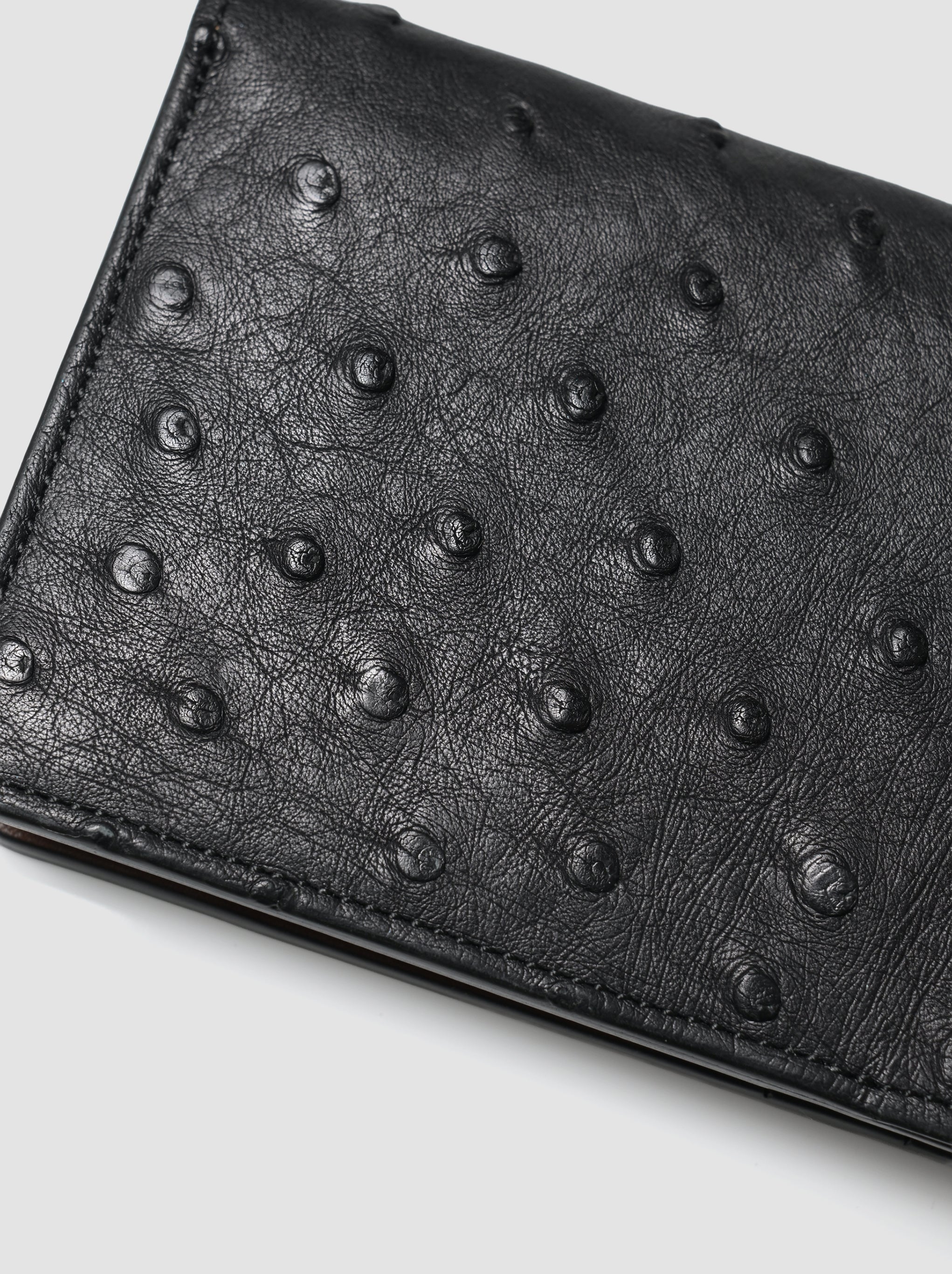 forme / <& Card S> Ostrich -BLACK × DOUBLE