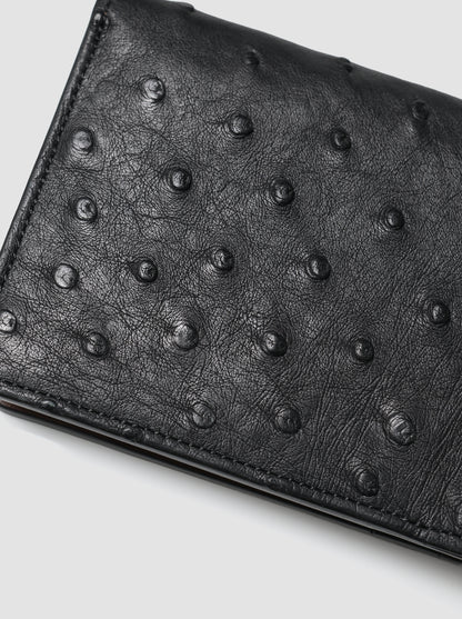 forme / <& Card S> Ostrich -BLACK × DOUBLE