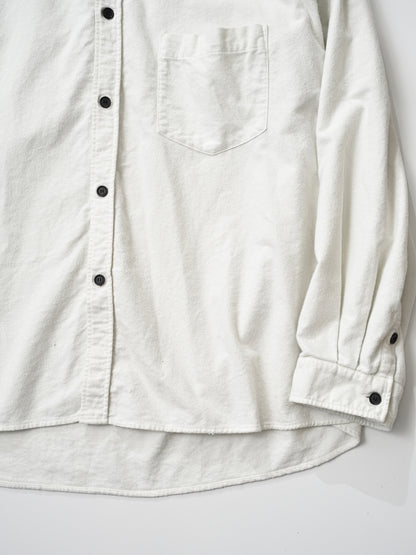 ANCELLM / HOODIE SHIRT -OFFWHITE