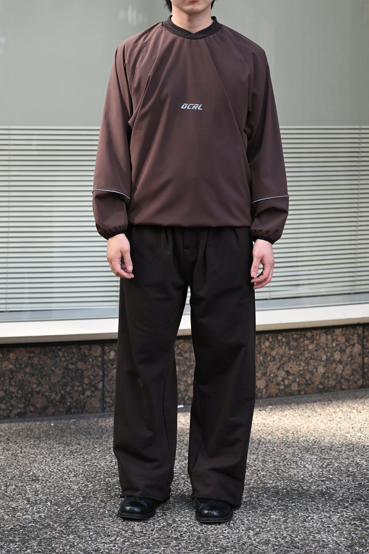 O- / OCRL OFFICIAL PULLOVER -BROWN