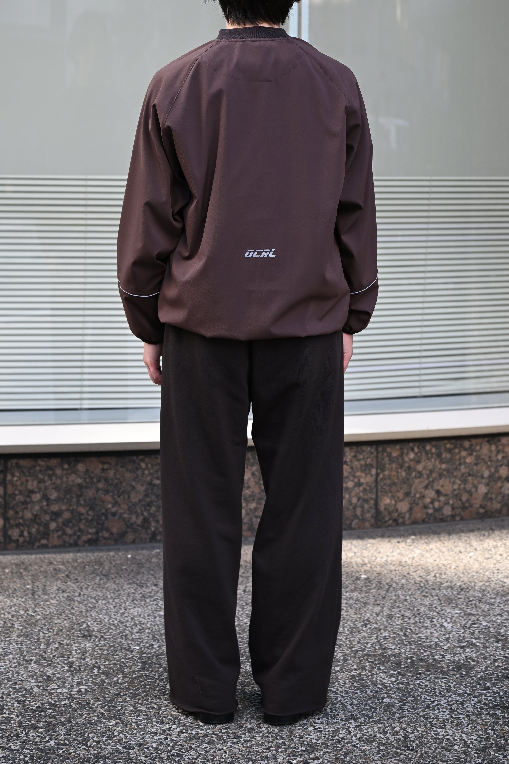 O- / OCRL OFFICIAL PULLOVER -BROWN