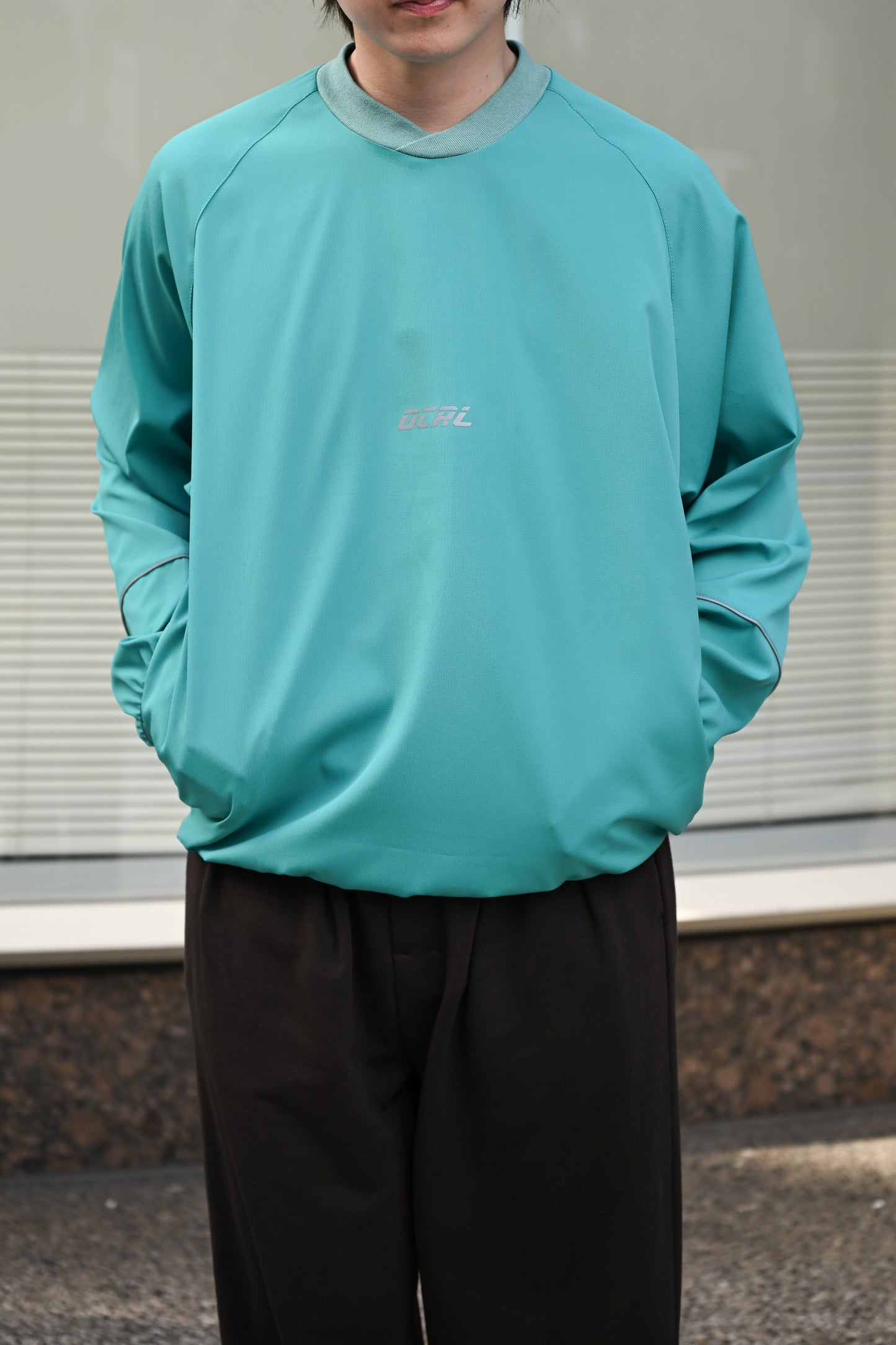 O- / OCRL OFFICIAL PULLOVER -TURQUOISE