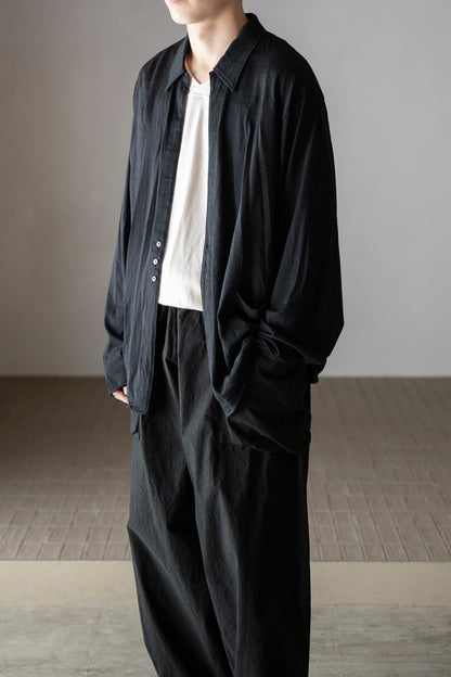 barbell object / 3b cardi -BLACK