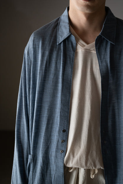 barbell object / 3b cardi -BLUE