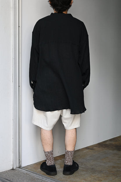 ANCELLM / C/R DUCK SHORT PANTS -WHITE