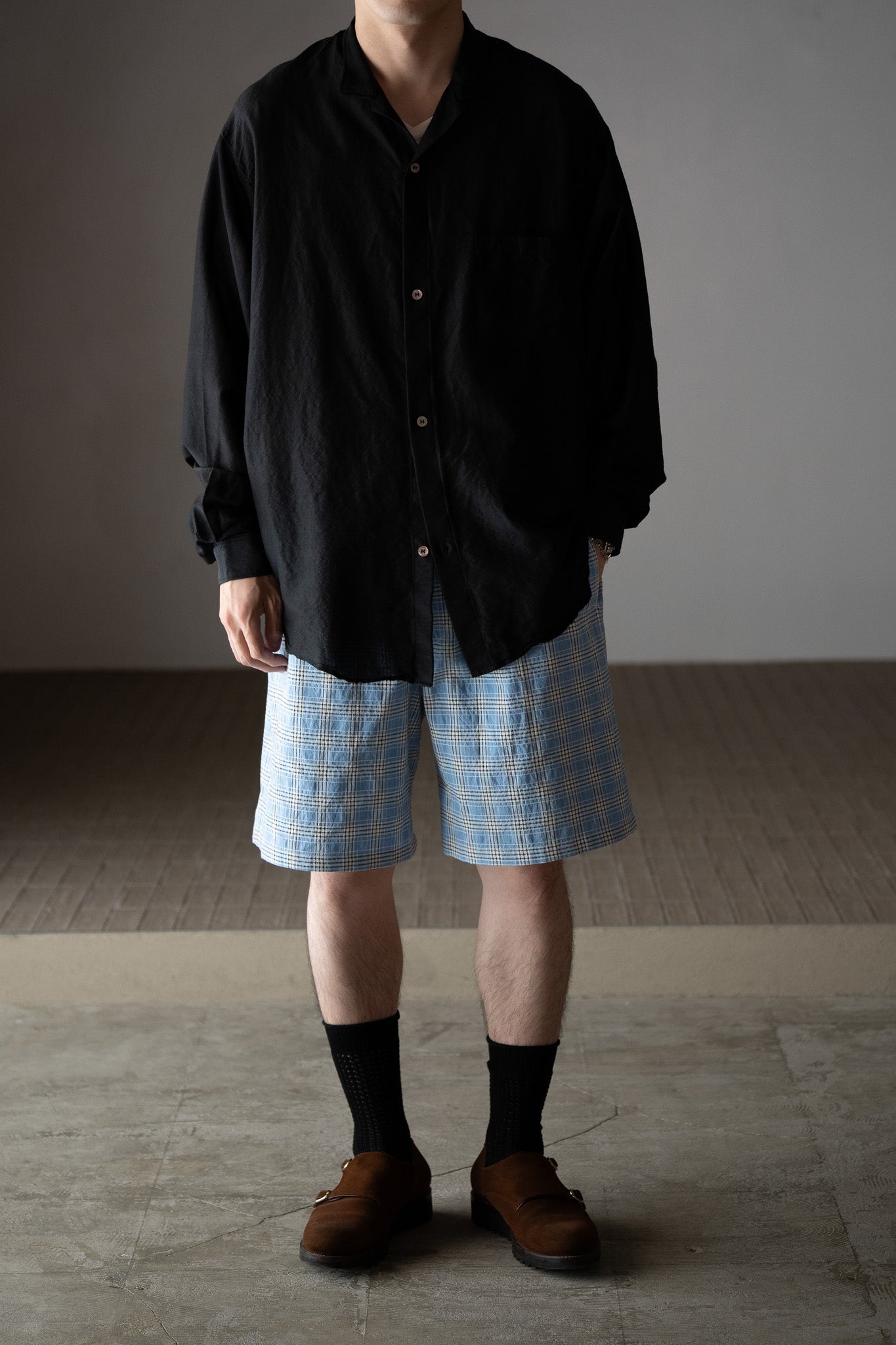 I am dork / trunks -BLUE CHECK
