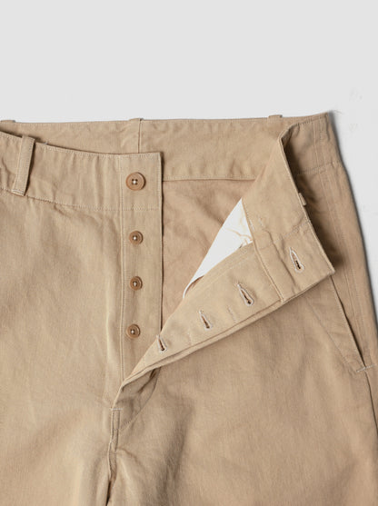 KAPTAIN SUNSHINE / Cotton Drill Wide Pants