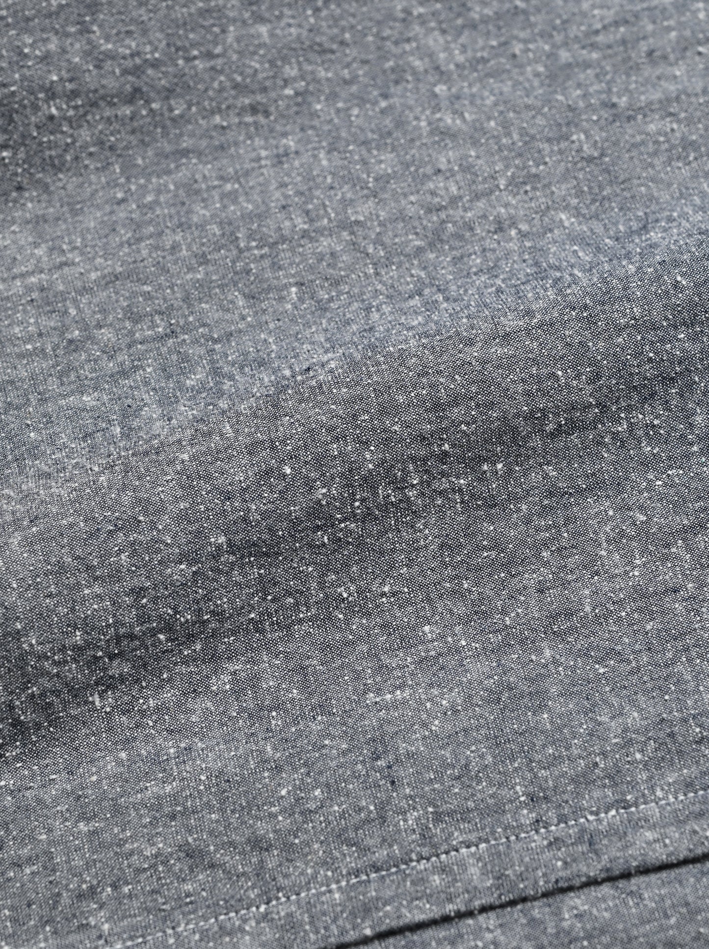 Marvine Pontiak shirt makers / Stand collar 2 Button SH -NEP GRAY
