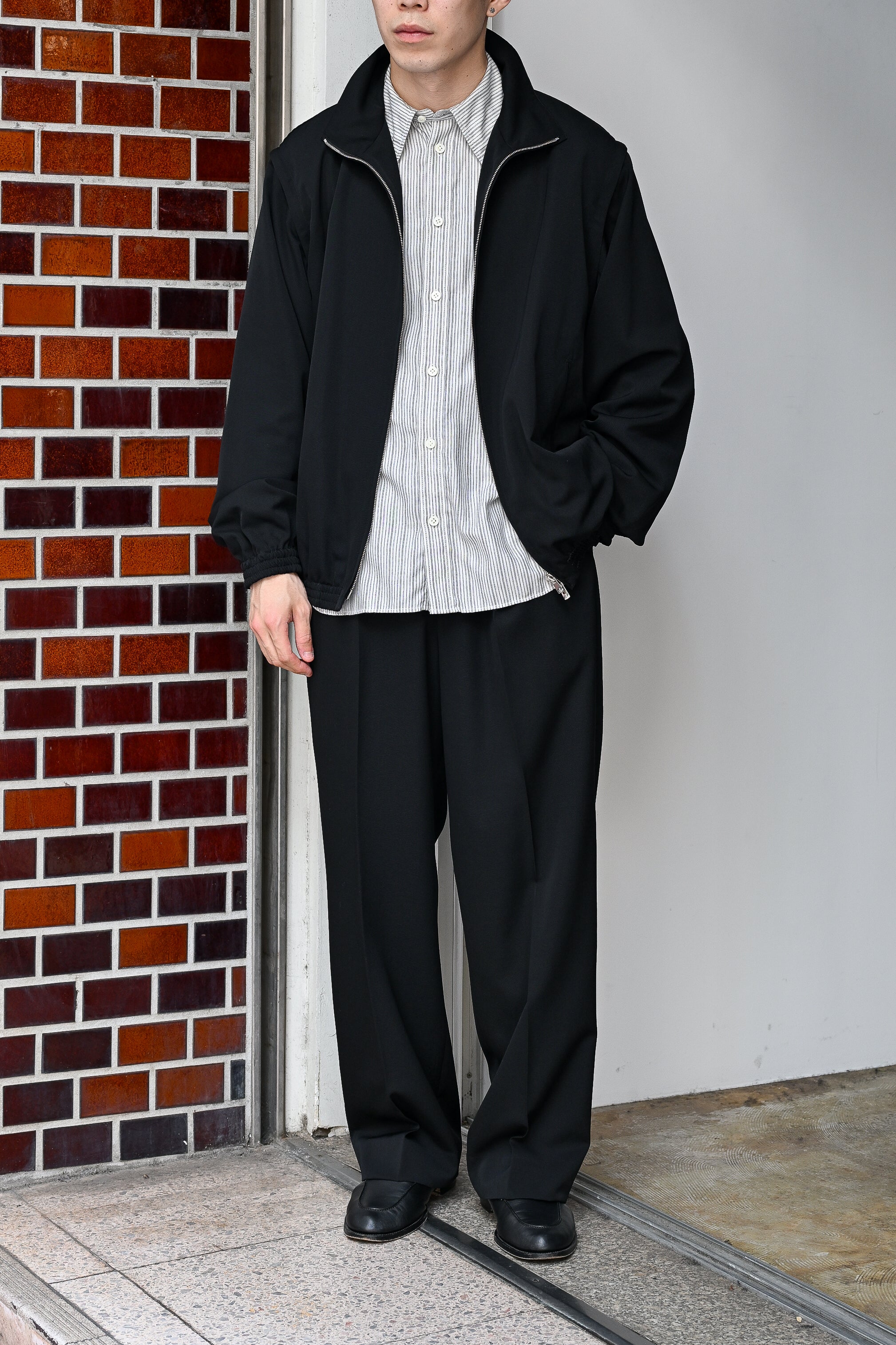 完売品★aLORS Blouson Gabi DarkBrown サイズ1 完売品☆aLORS Blouson Gabi DarkBrown サイズ1