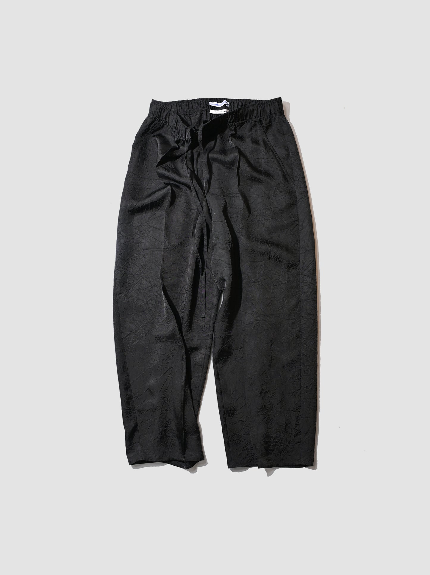 Cristaseya / OVERSIZED PYJAMA PANTS -Black