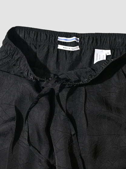 Cristaseya / OVERSIZED PYJAMA PANTS -Black