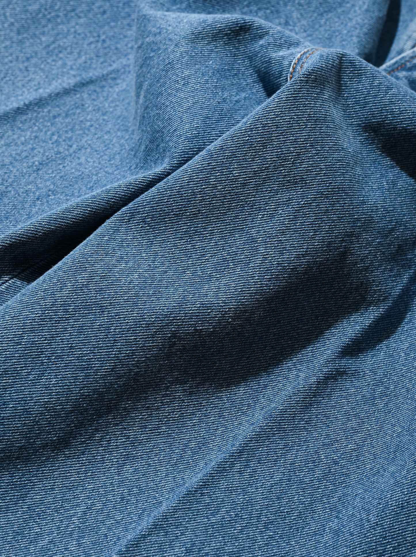 Cristaseya / BLEACHED DENIM PLEATED TROUSERS -Bleached denim