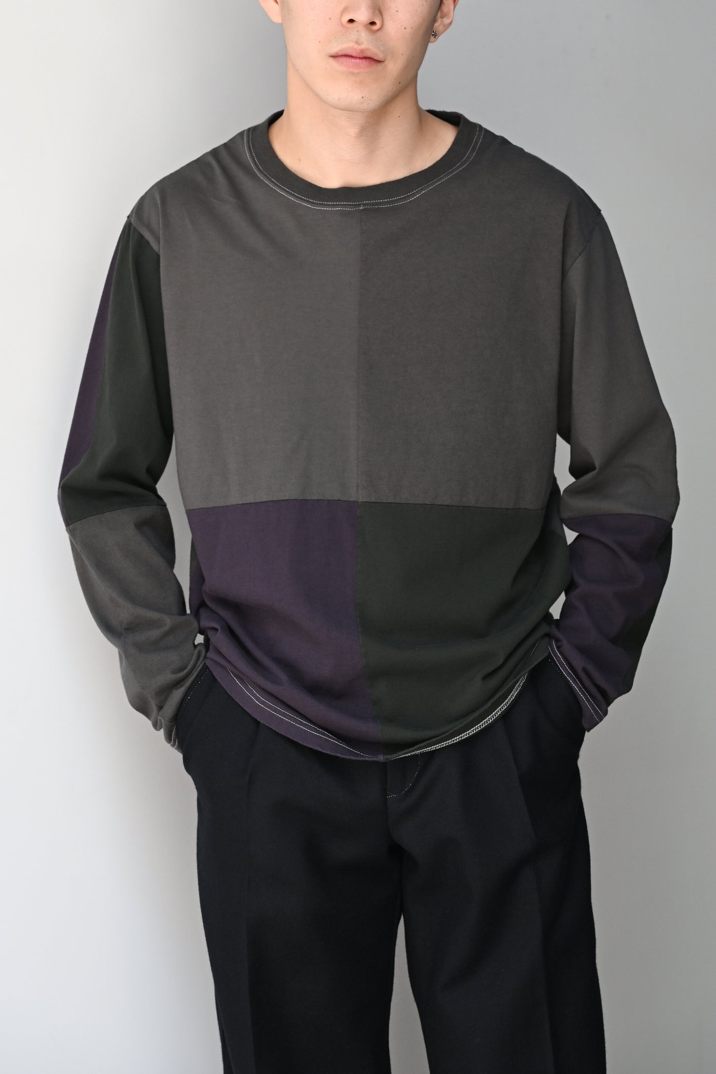 A MACHINE / Long Sleeve T-shirt in imitation of “Hotspur”(Henry Ⅳ) -61（OD）