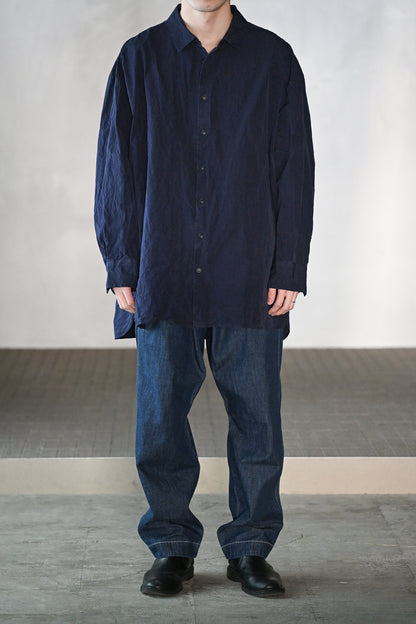 CASEY CASEY / HAMNET SHIRT -NAVY