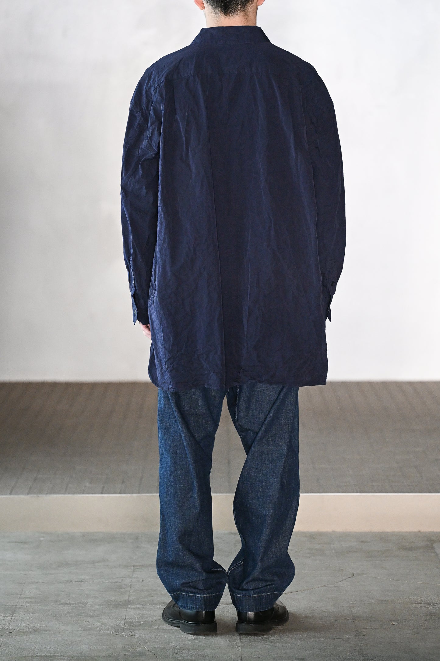 CASEY CASEY / HAMNET SHIRT -NAVY
