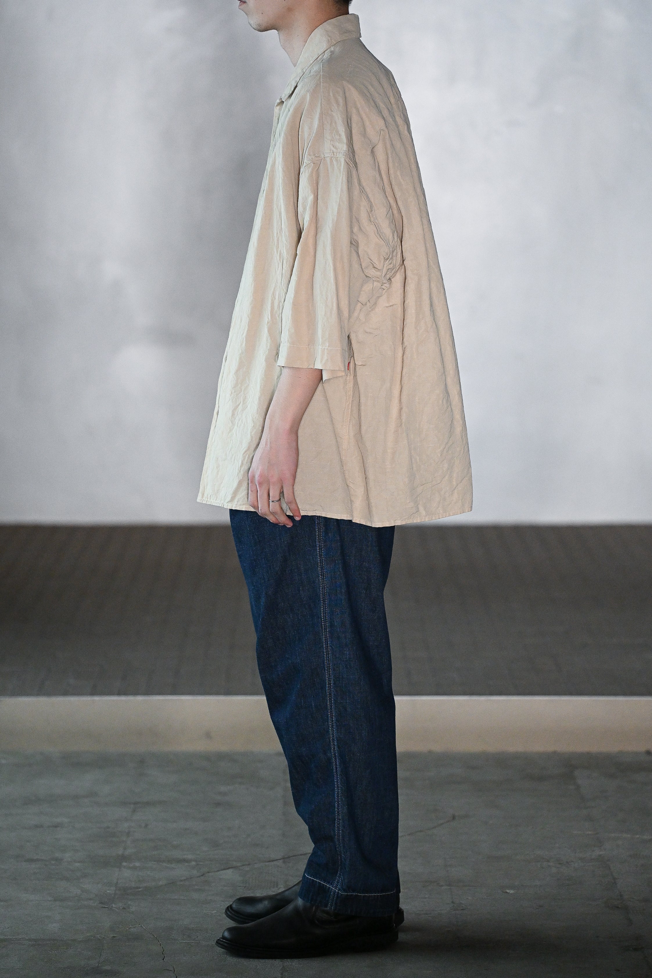 CASEY CASEY / APRIL SHIRT -IVORY – and father