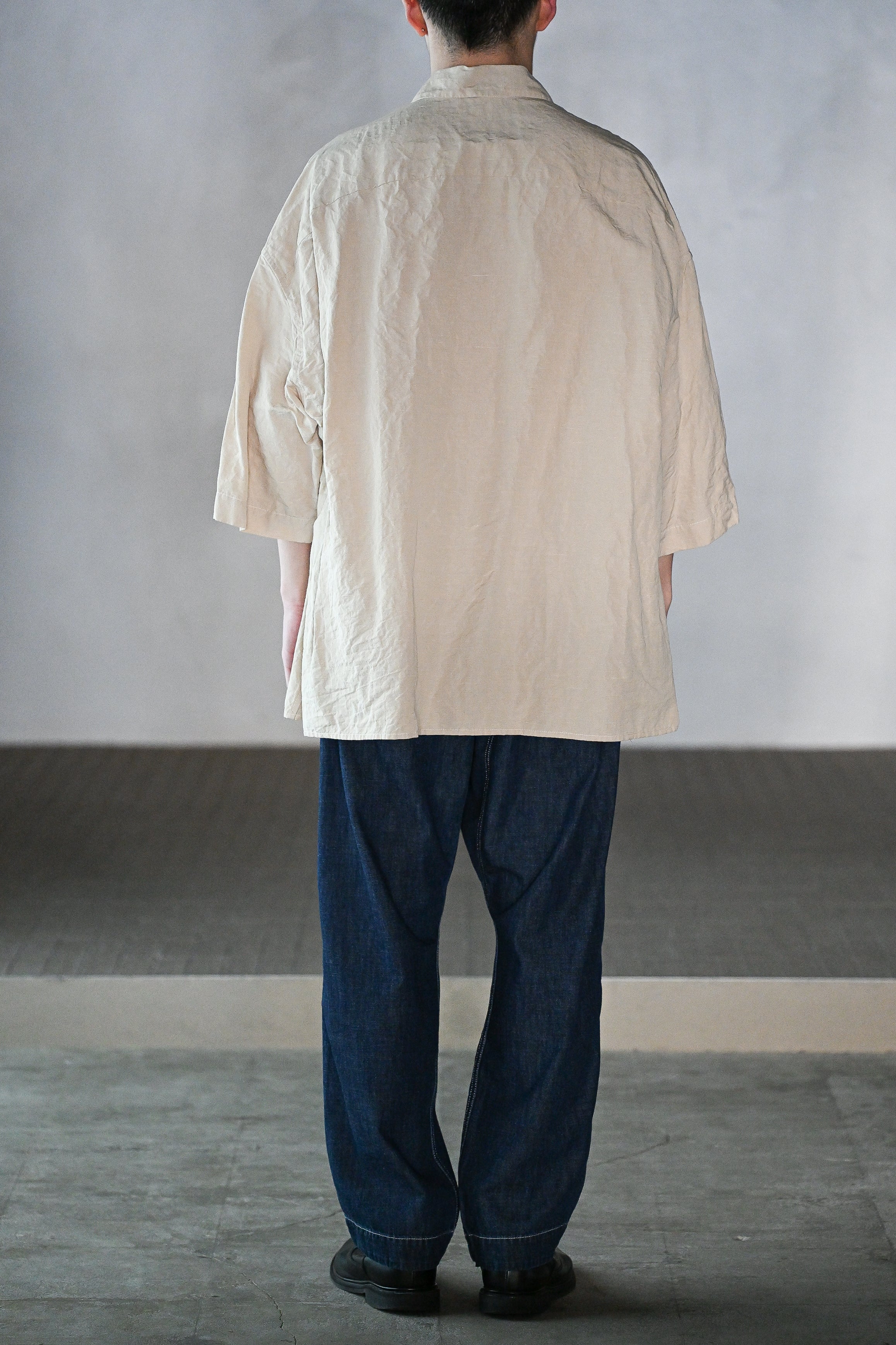 CASEY CASEY / APRIL SHIRT -IVORY – and father