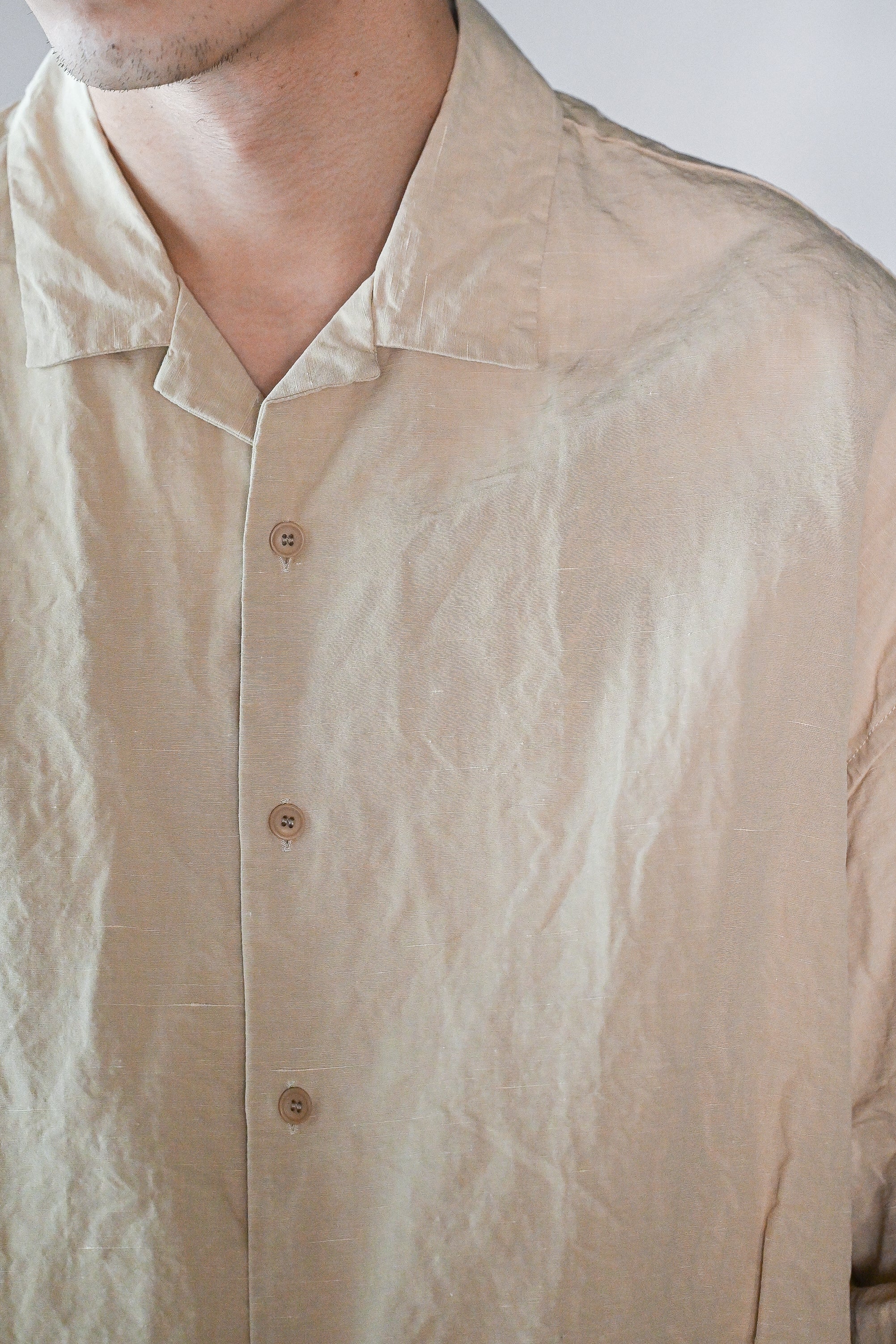 CASEY CASEY / APRIL SHIRT -IVORY – and father