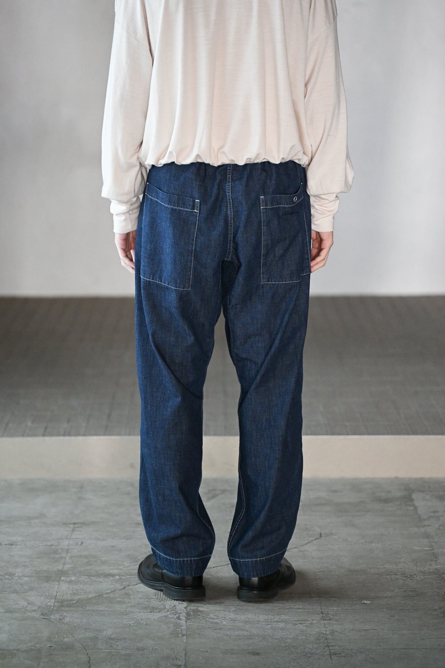 CASEY CASEY / TIE ME UP PANT -INDIGO