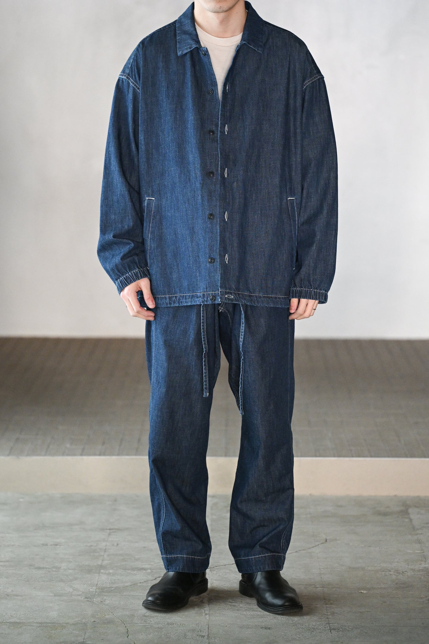 CASEY CASEY / EUDES DENIM SHIRT -INDIGO